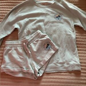 💤Ron Jon Women’s Pajama Set in Light Green😴